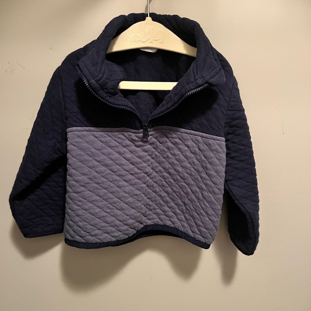 Wonder Nation Navy and Gray Kids Sweatshirt